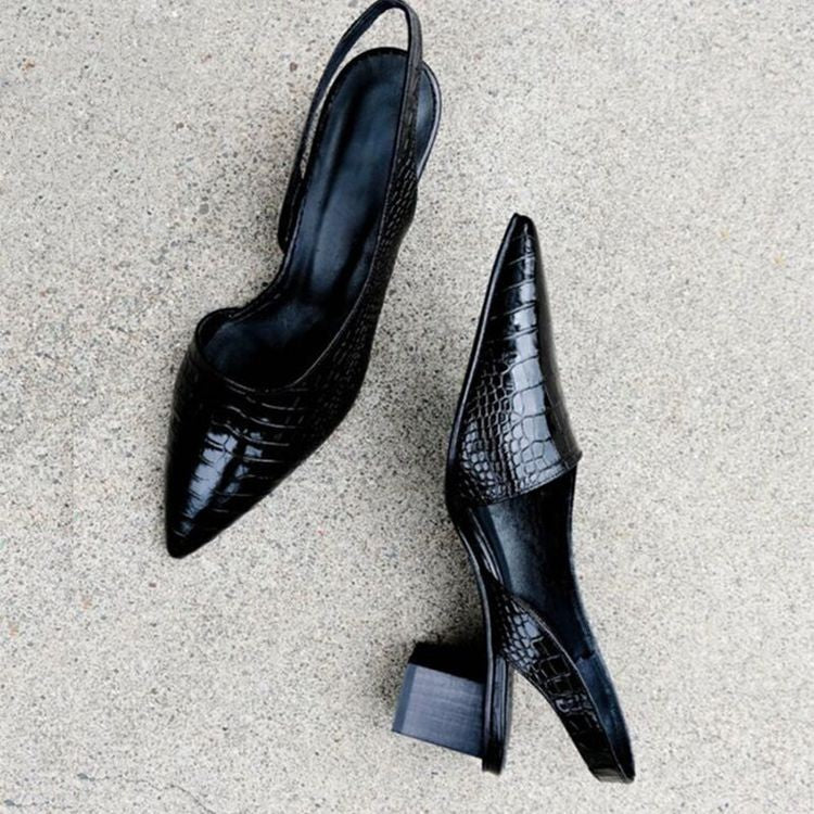 Strappy Pointed-Toe Heels for Women