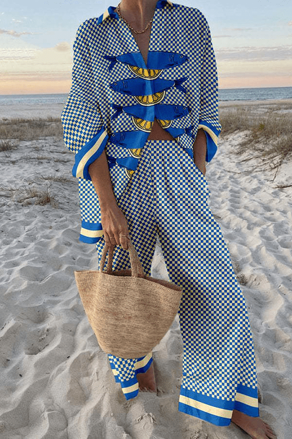 Casual Ocean Style Set for Women
