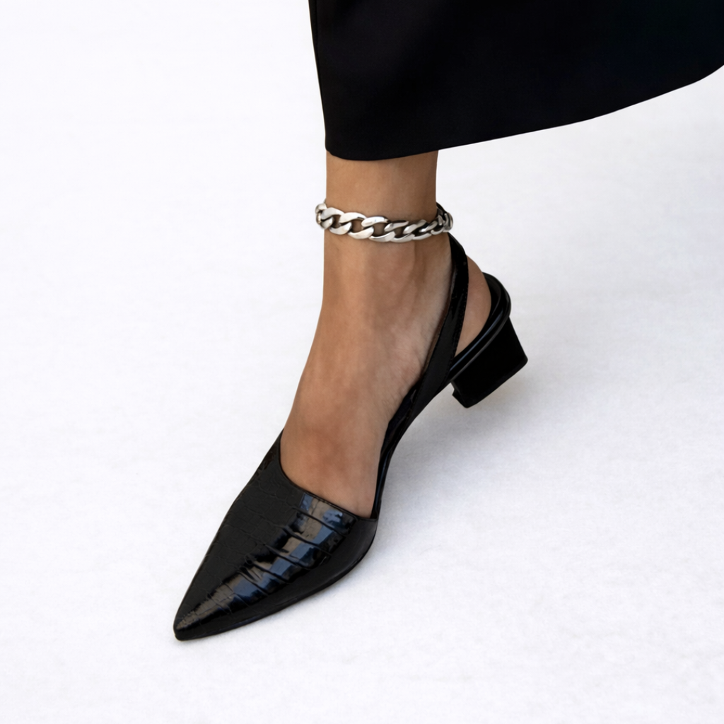Strappy Pointed-Toe Heels for Women