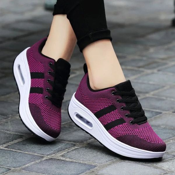 Women's Air-Cushioned Sports Sneakers