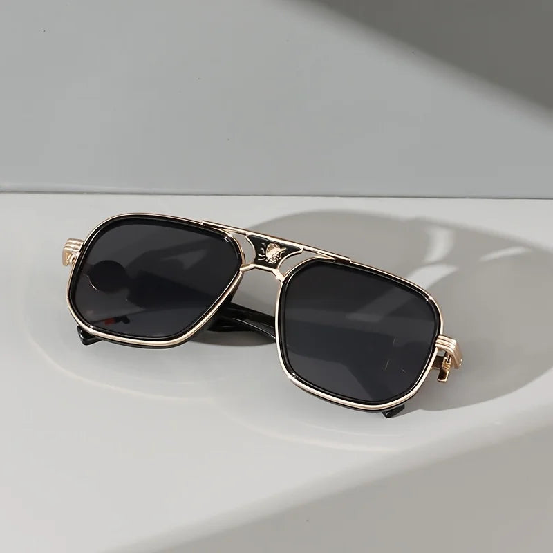 Metallic UV400 Sunglasses for Women