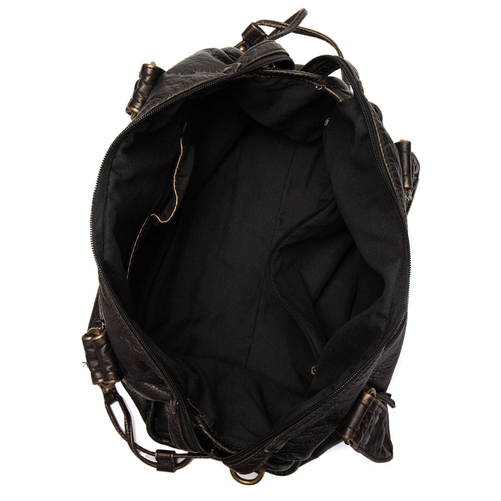 Large vintage-style handbag for women