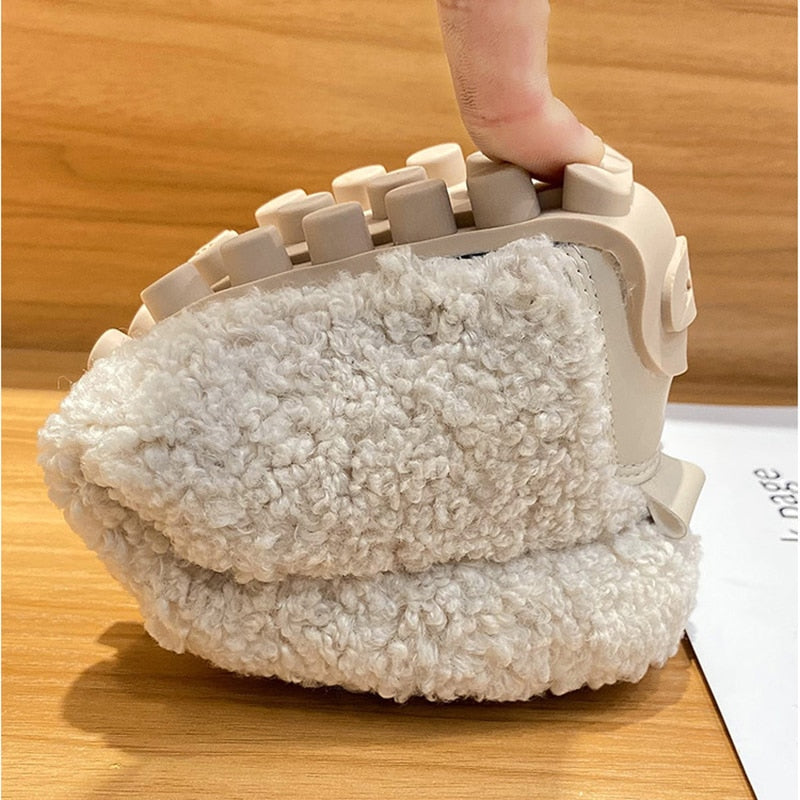 Women's Plush Flat Shoes