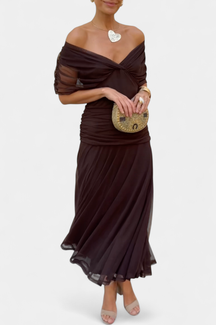Long Floral Print Dress for Women