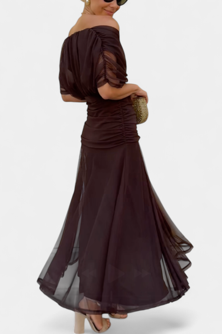 Long Floral Print Dress for Women