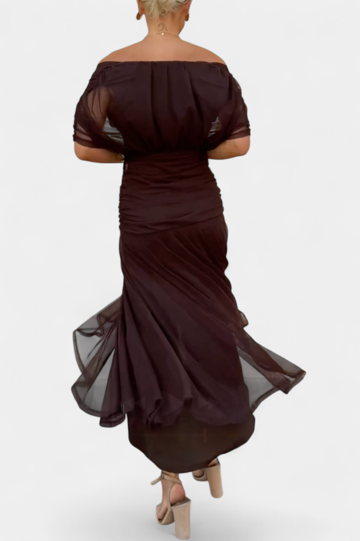 Long Floral Print Dress for Women