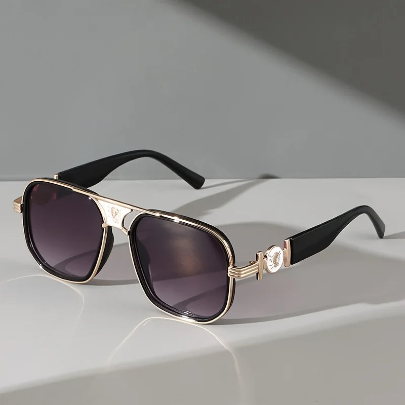Metallic UV400 Sunglasses for Women