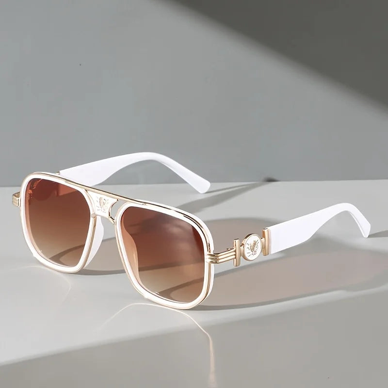 Metallic UV400 Sunglasses for Women