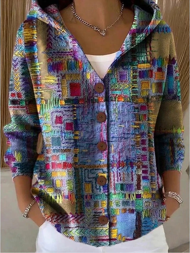 3D Printed Long Cardigan for Women