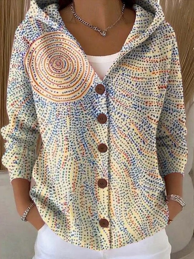 3D Printed Long Cardigan for Women
