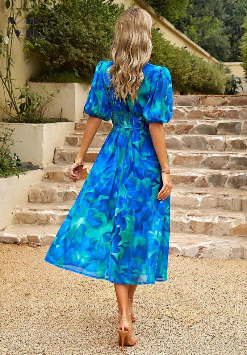 Printed Long Dress for Women