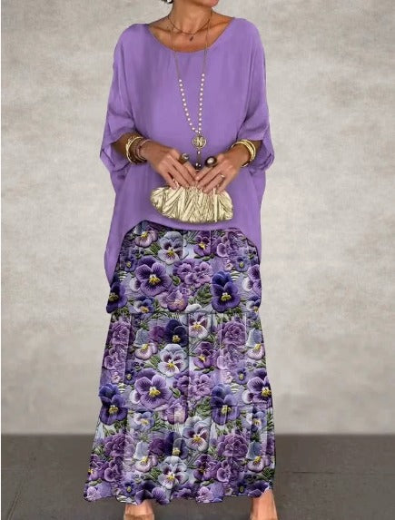 Women's Batwing Sleeve Maxi Dress | Ideal for Everyday Wear