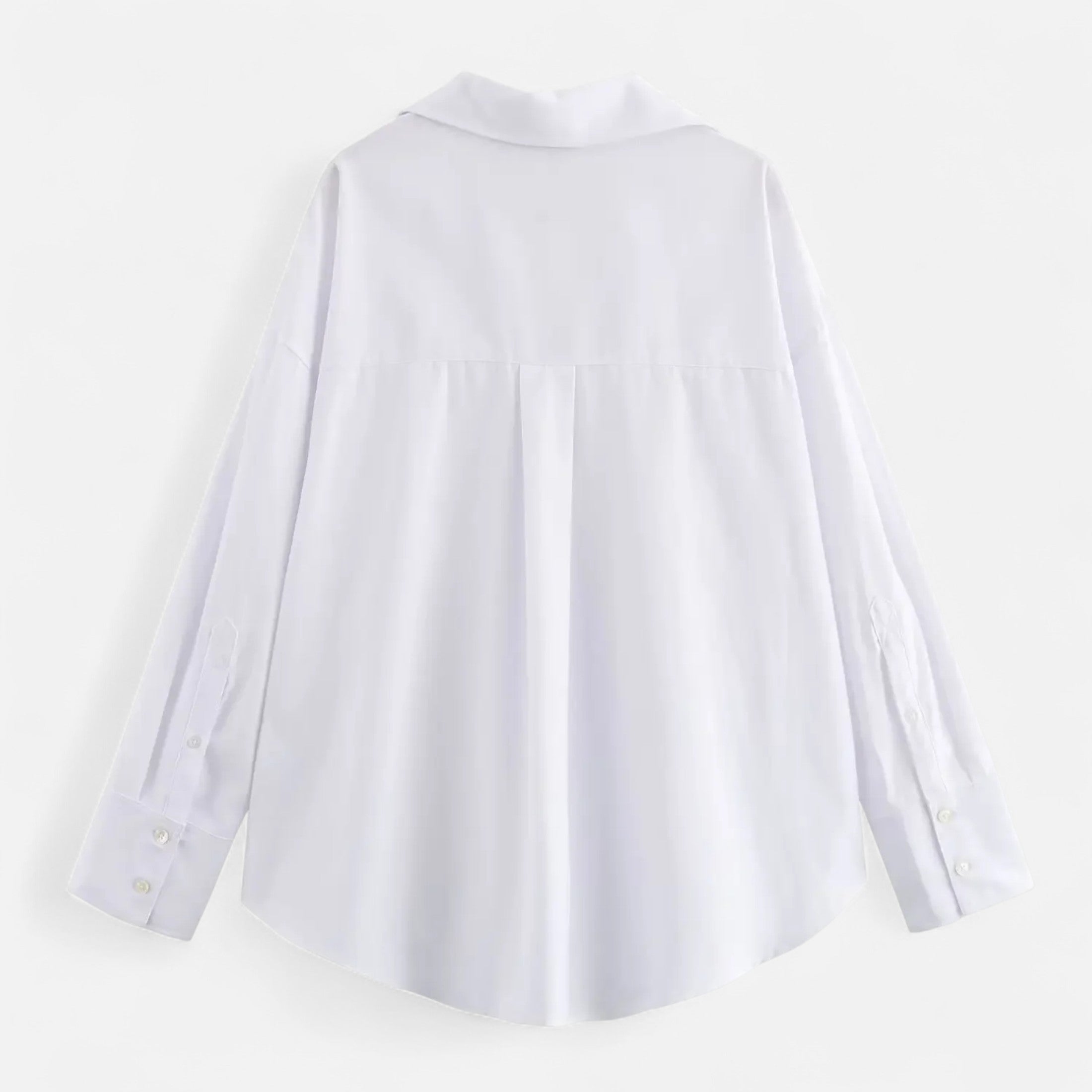 Women's Oxford blouse with buttons