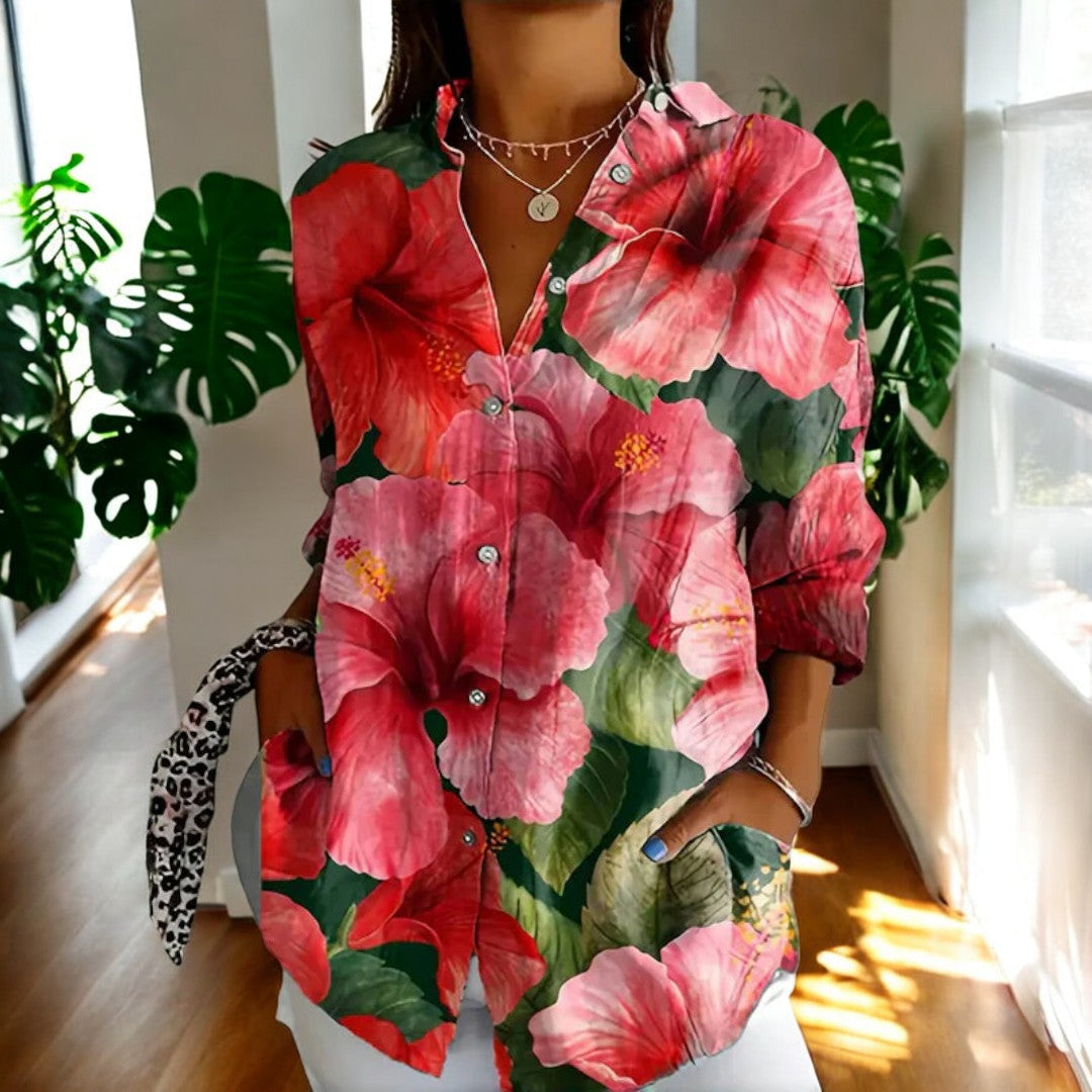Floral Print Blouse for Women
