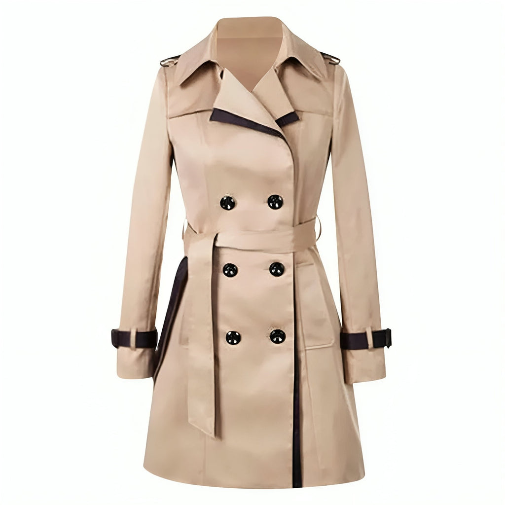 Fitted Trench Coat for Women
