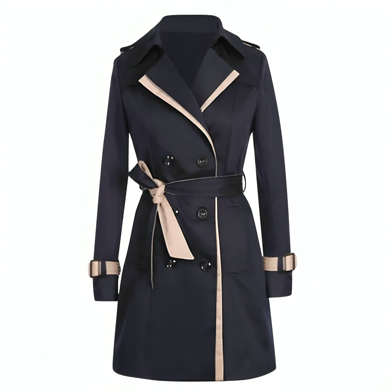 Fitted Trench Coat for Women