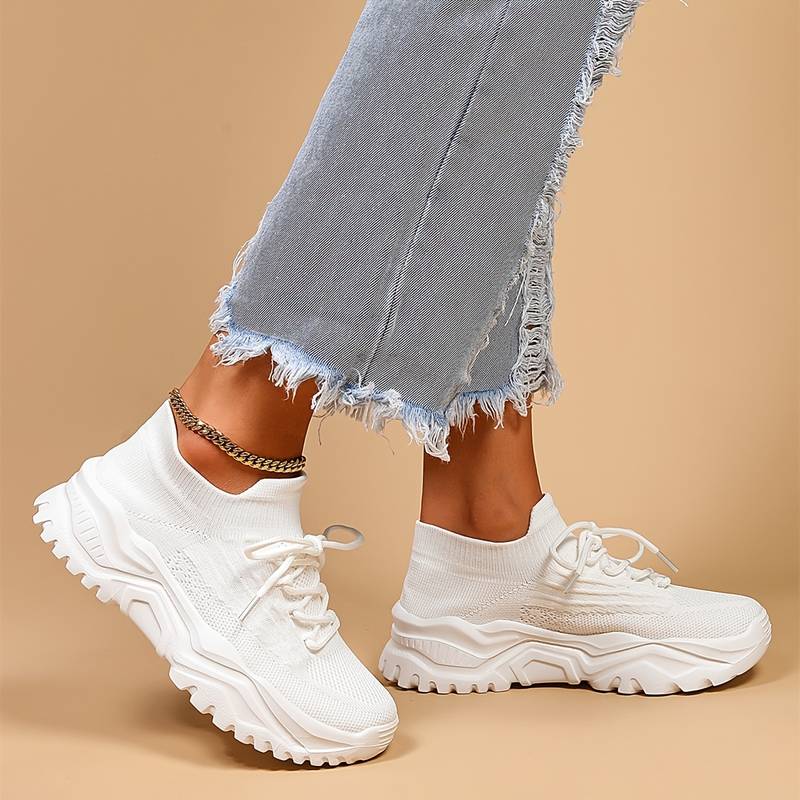 Breathable Mesh Sports Shoes for Women