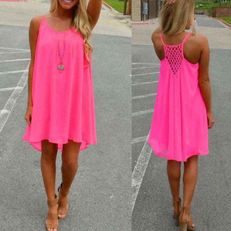 Sleeveless Beach Dress for Women