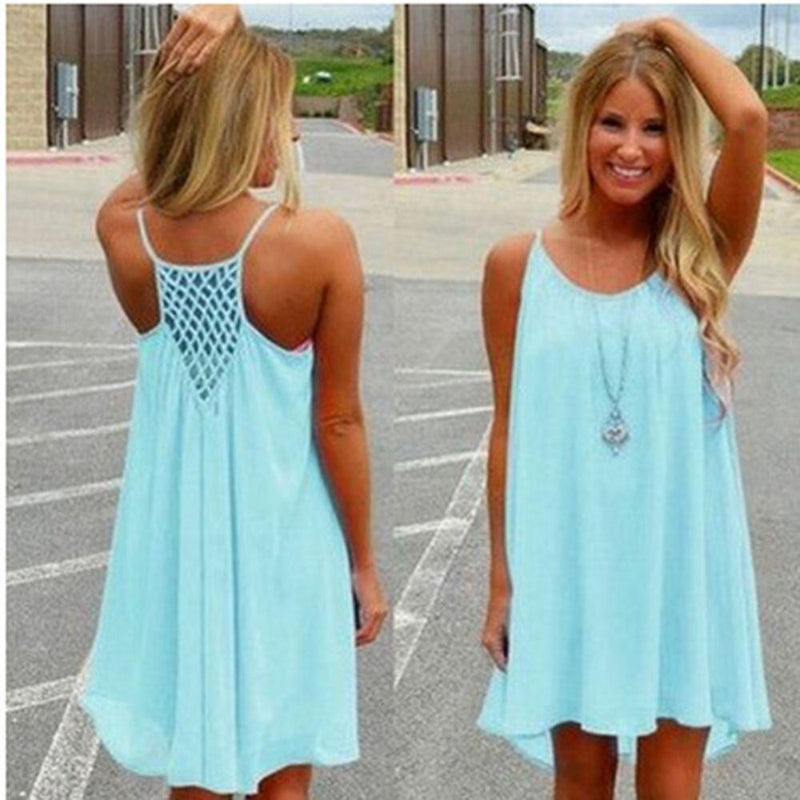 Sleeveless Beach Dress for Women