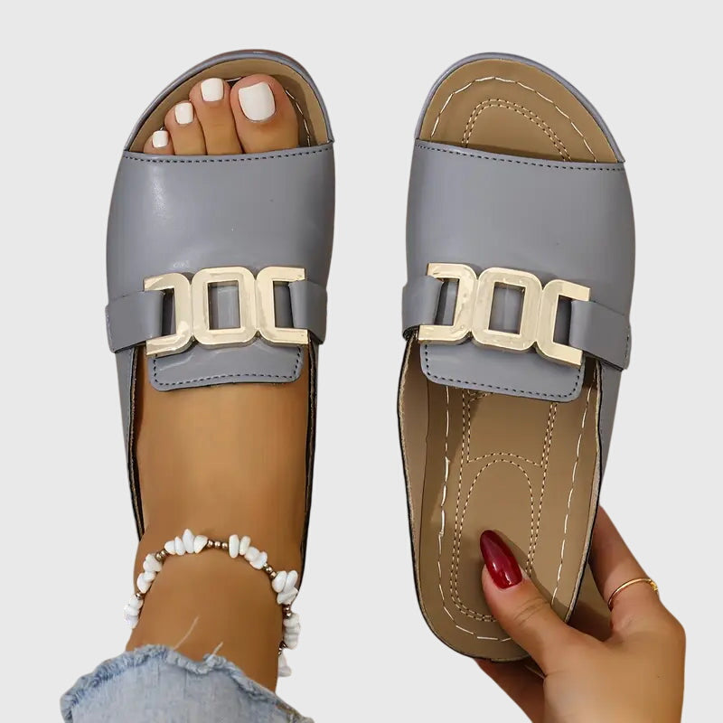 Roman Sandals with Buckle for Women