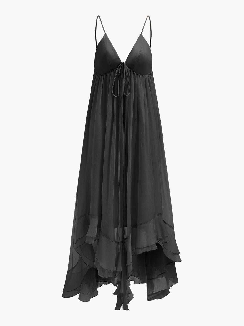 Layered Chiffon Dress for Women