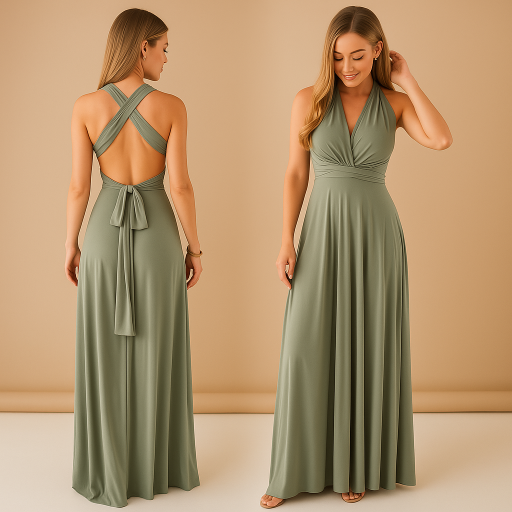 Convertible Long Dress for Women