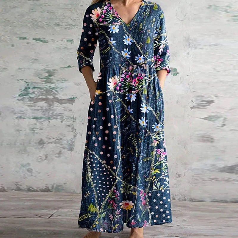 Printed Maxi Dress for Women
