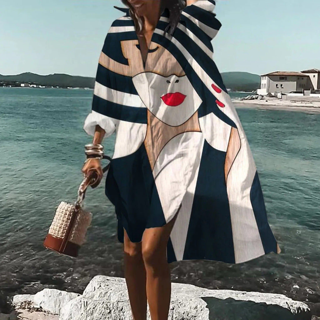 Casual Shirt Dress for Women