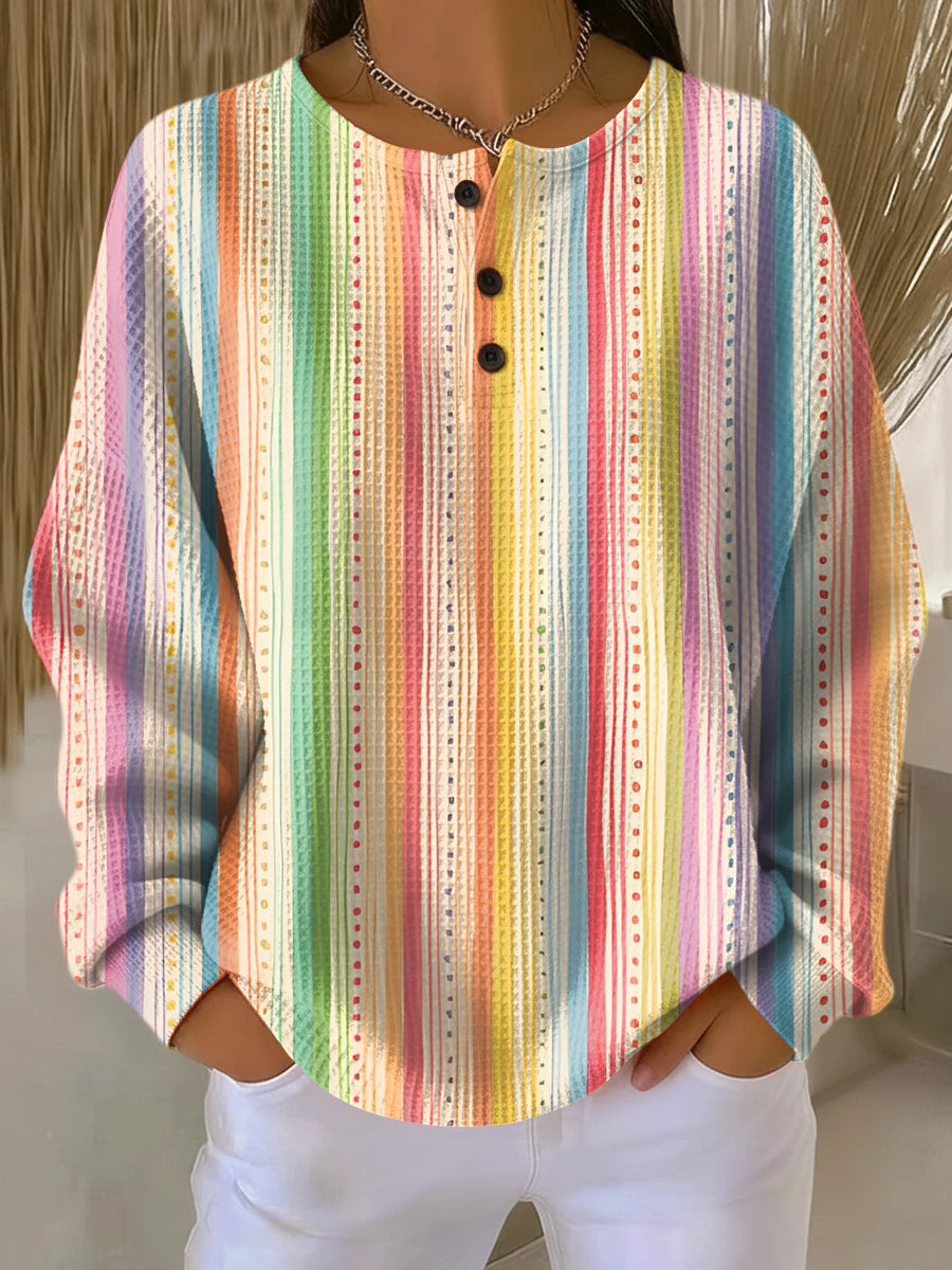 Women's Waffle Knit Sweater