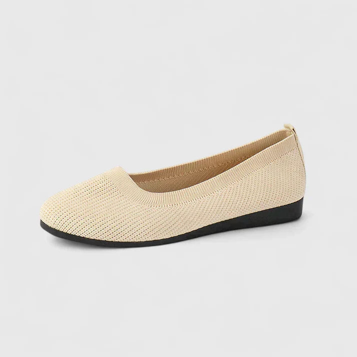 Flat Shoes with Round Toe and Slip-On Design for Women | Ideal for Everyday Use