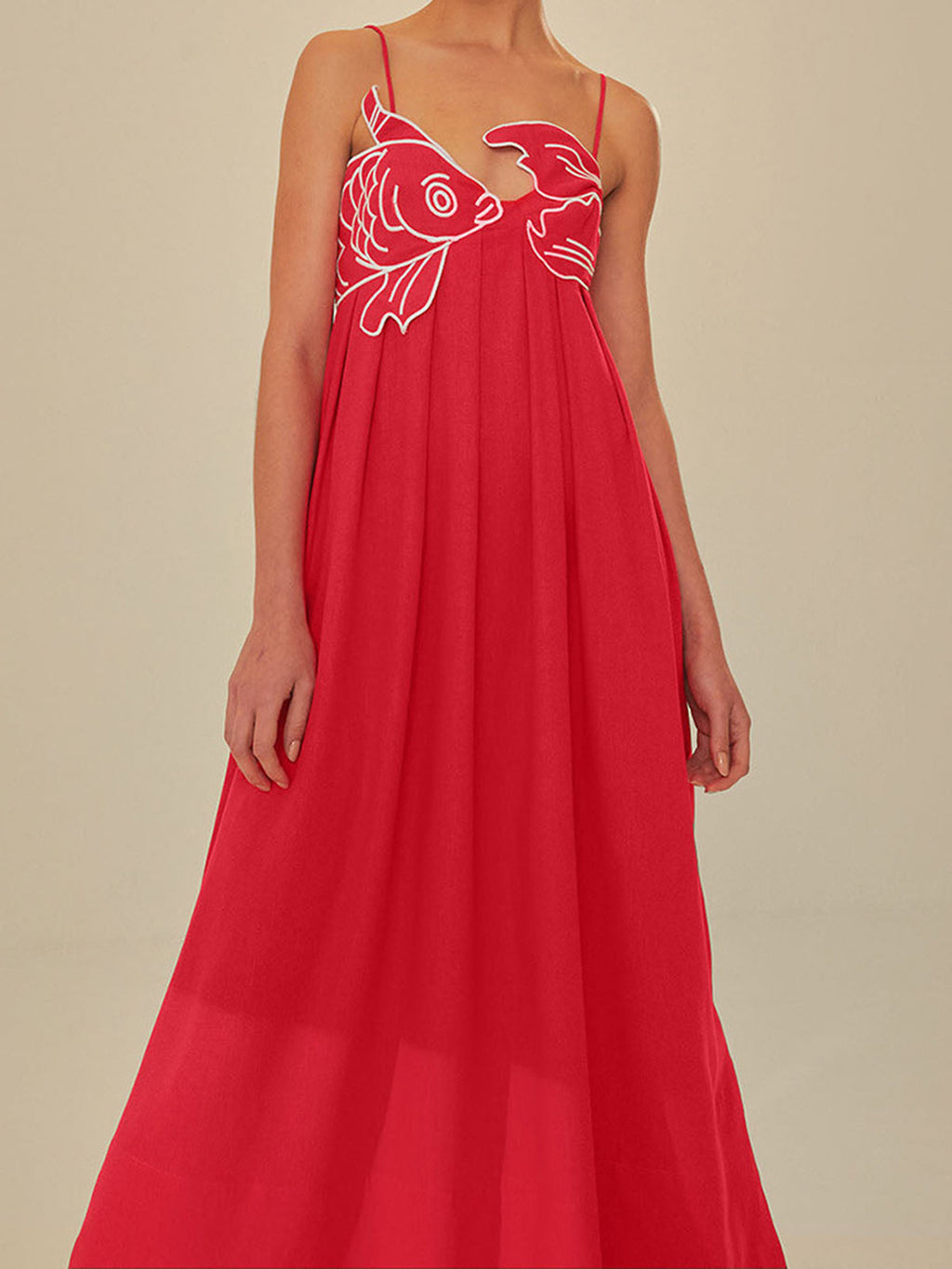 Spaghetti Strap Midi Dress for Women