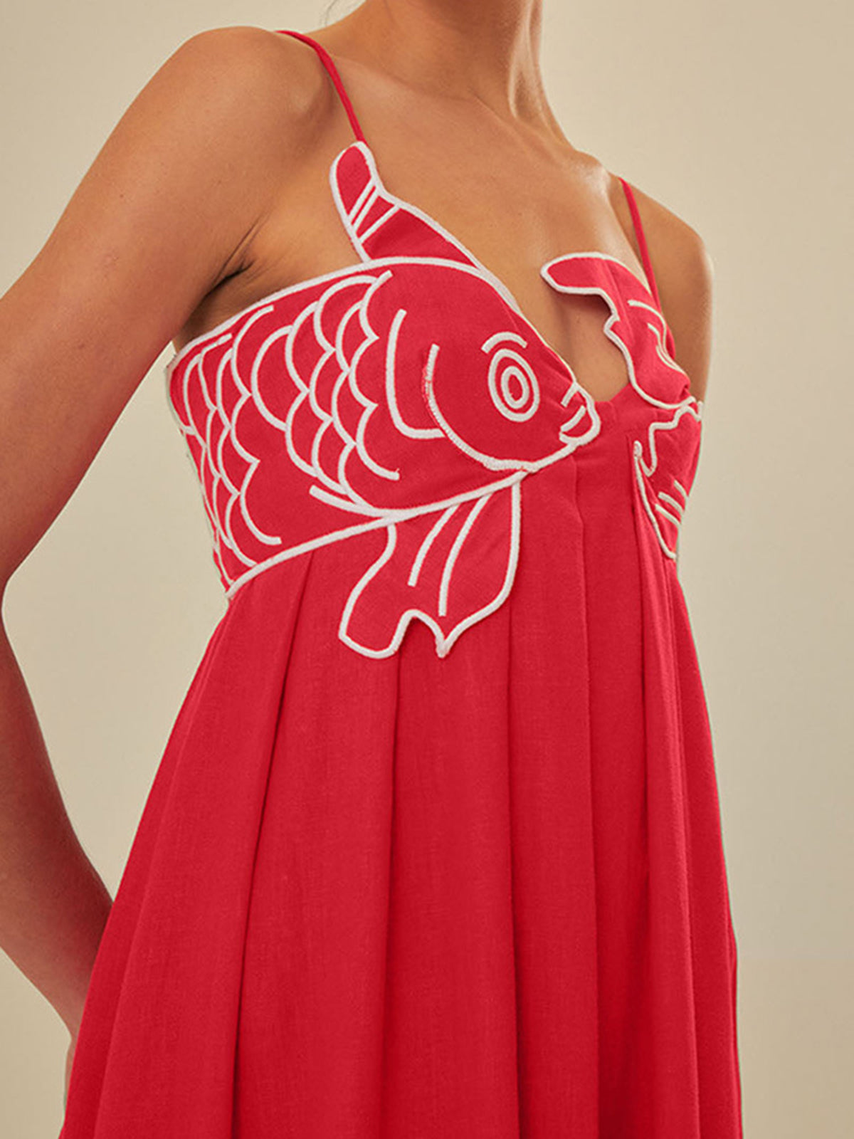Spaghetti Strap Midi Dress for Women