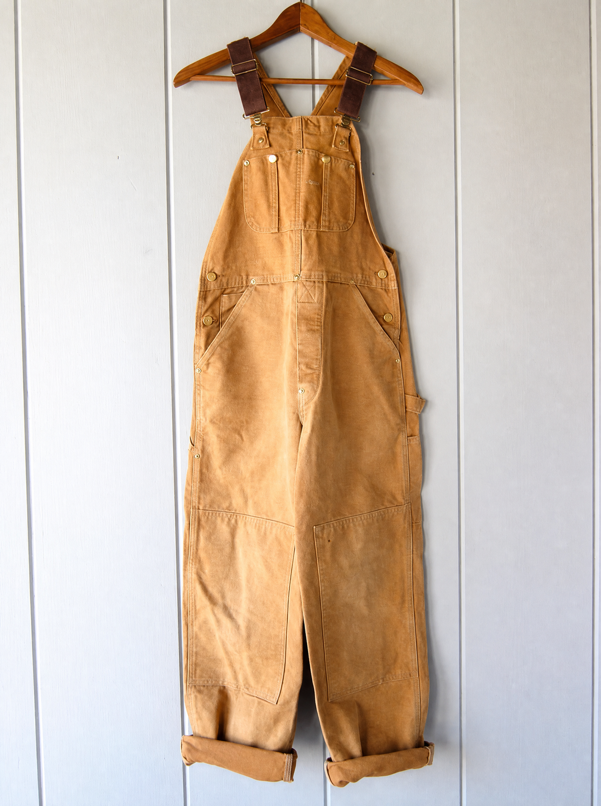 Wide Leg Cotton Gardening Overalls for Women