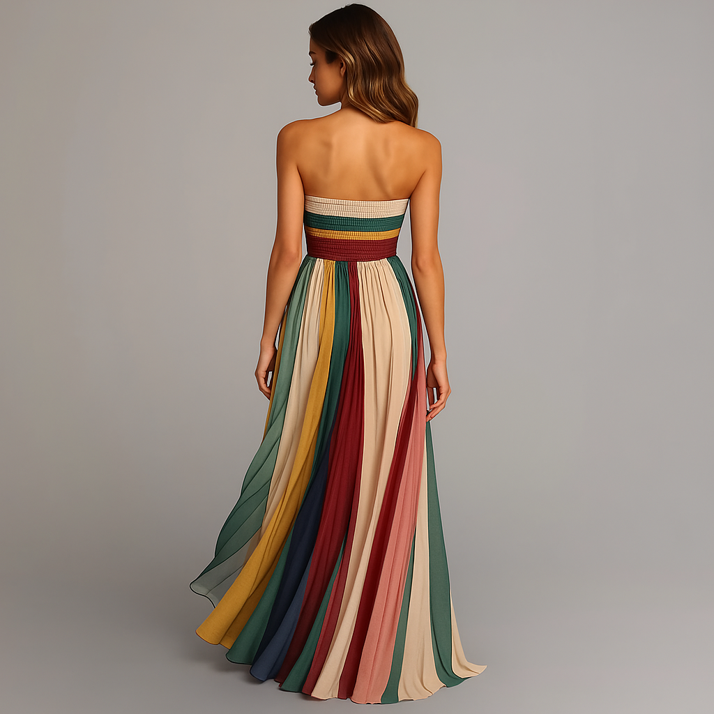 Strapless Maxi Dress for Women | Ideal for Events