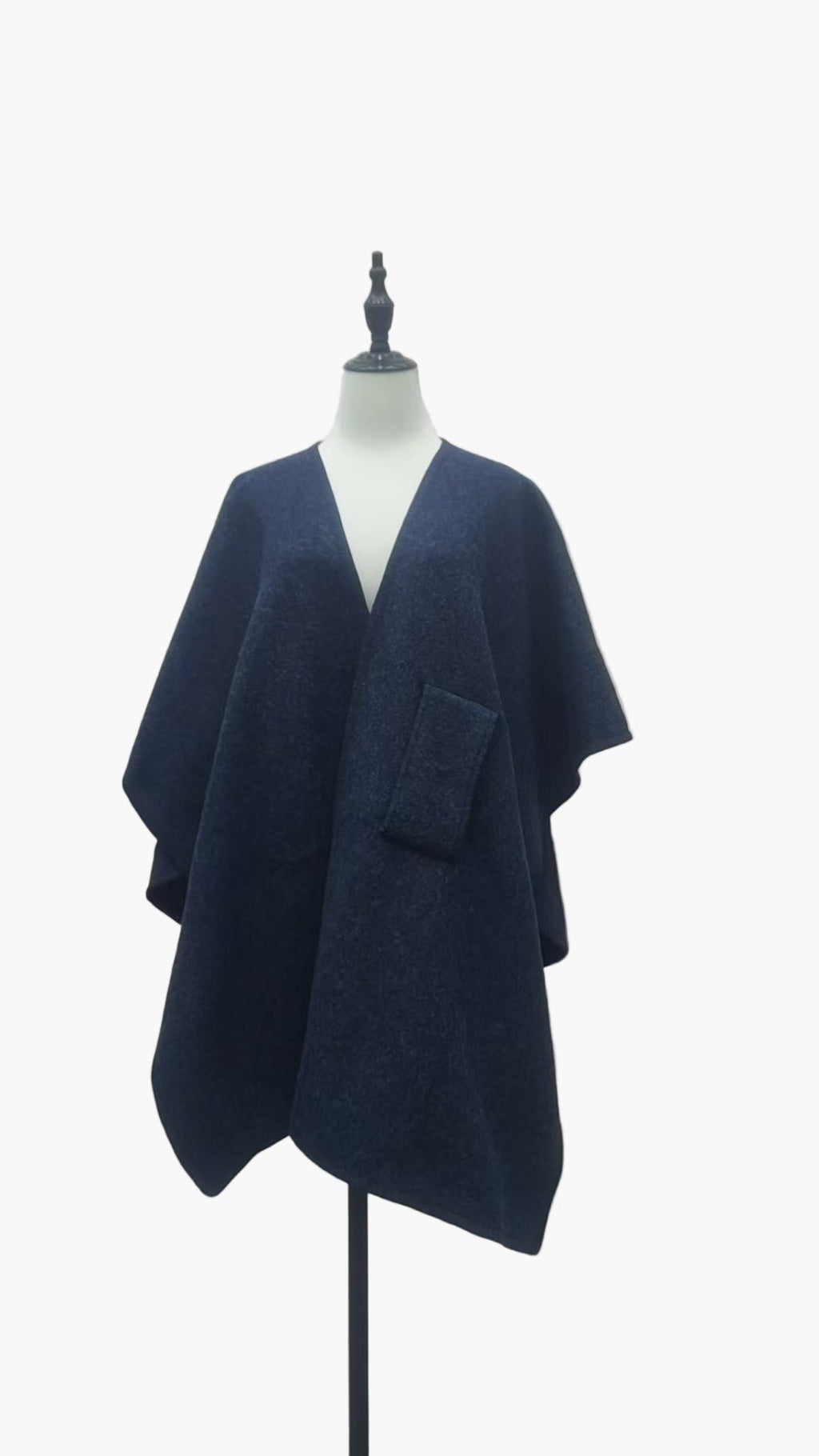Cotton Poncho-Scarf for Women