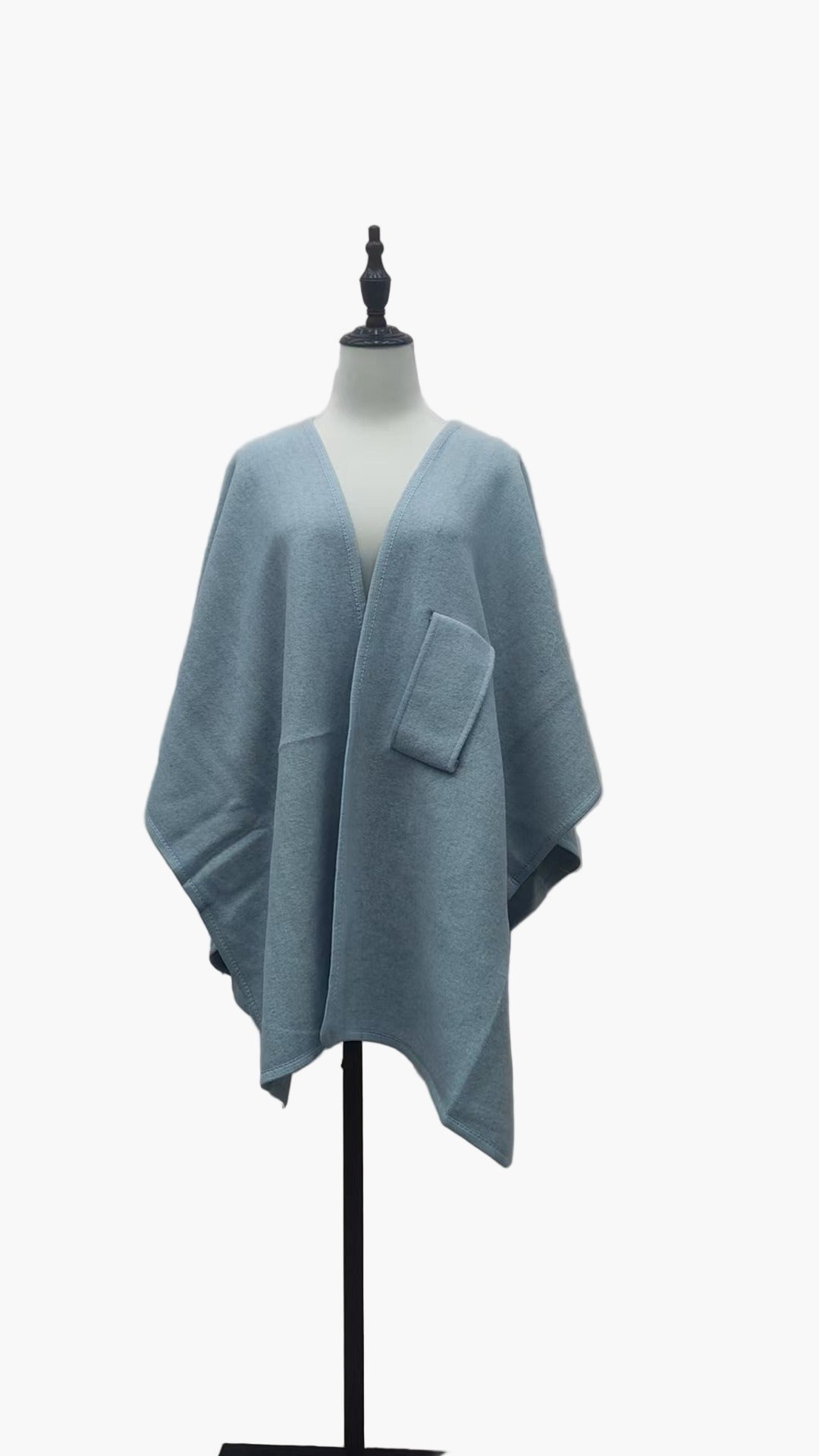 Cotton Poncho-Scarf for Women