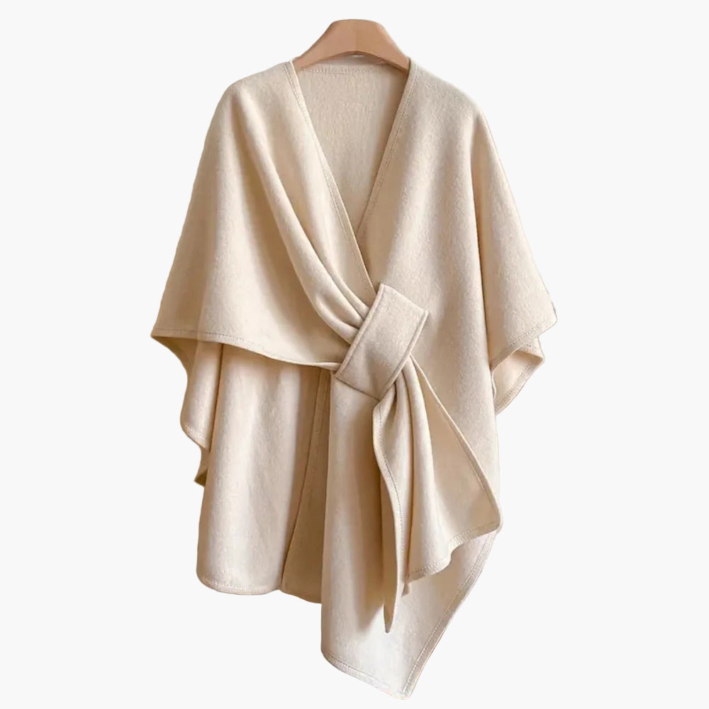 Cotton Poncho-Scarf for Women