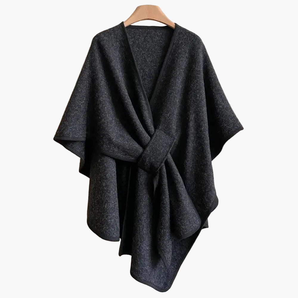 Cotton Poncho-Scarf for Women