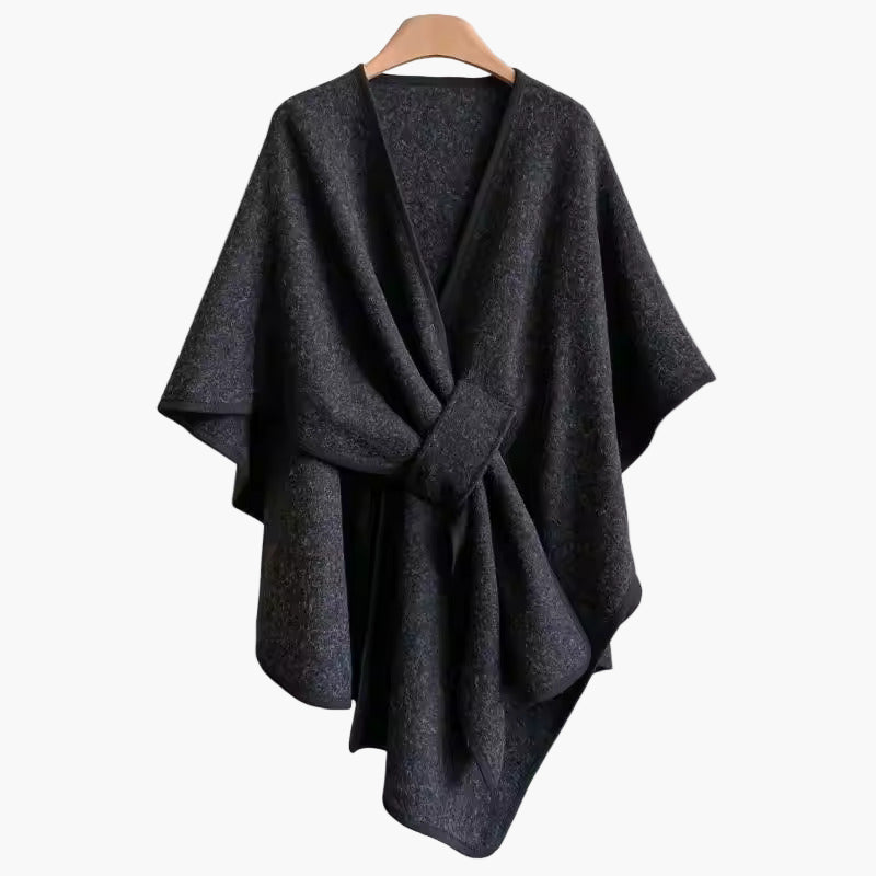 Cotton Poncho-Scarf for Women