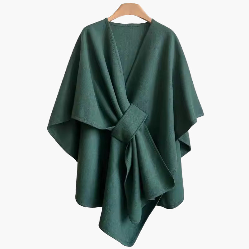 Cotton Poncho-Scarf for Women