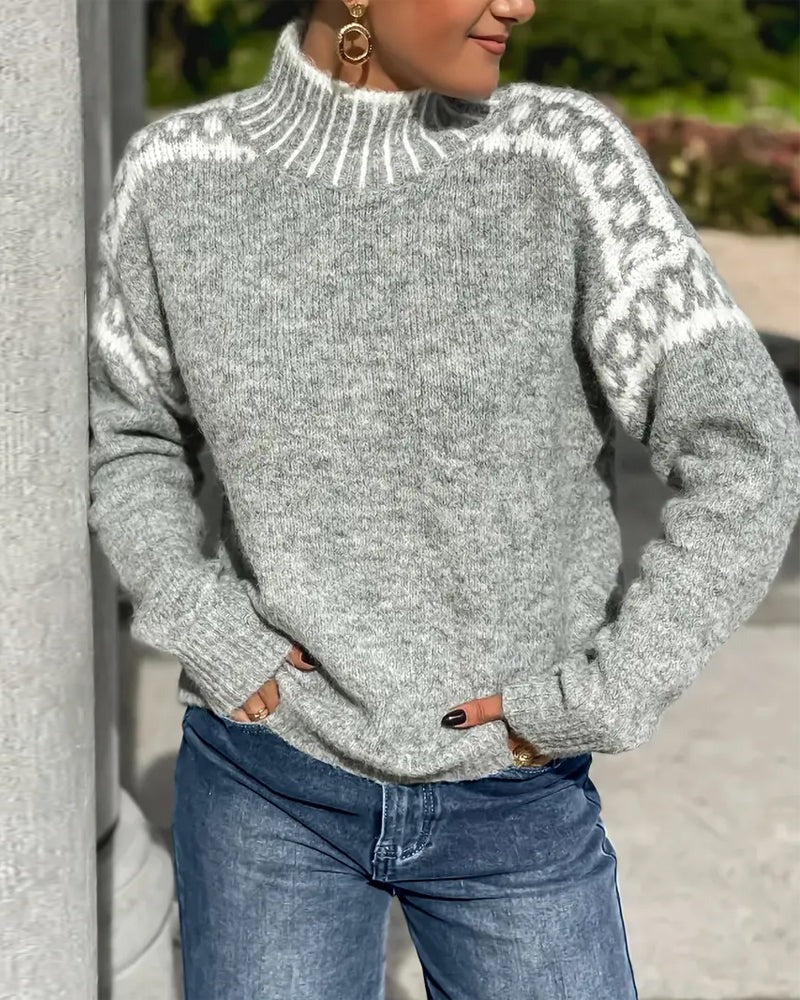 Women's Waffle Knit Sweater