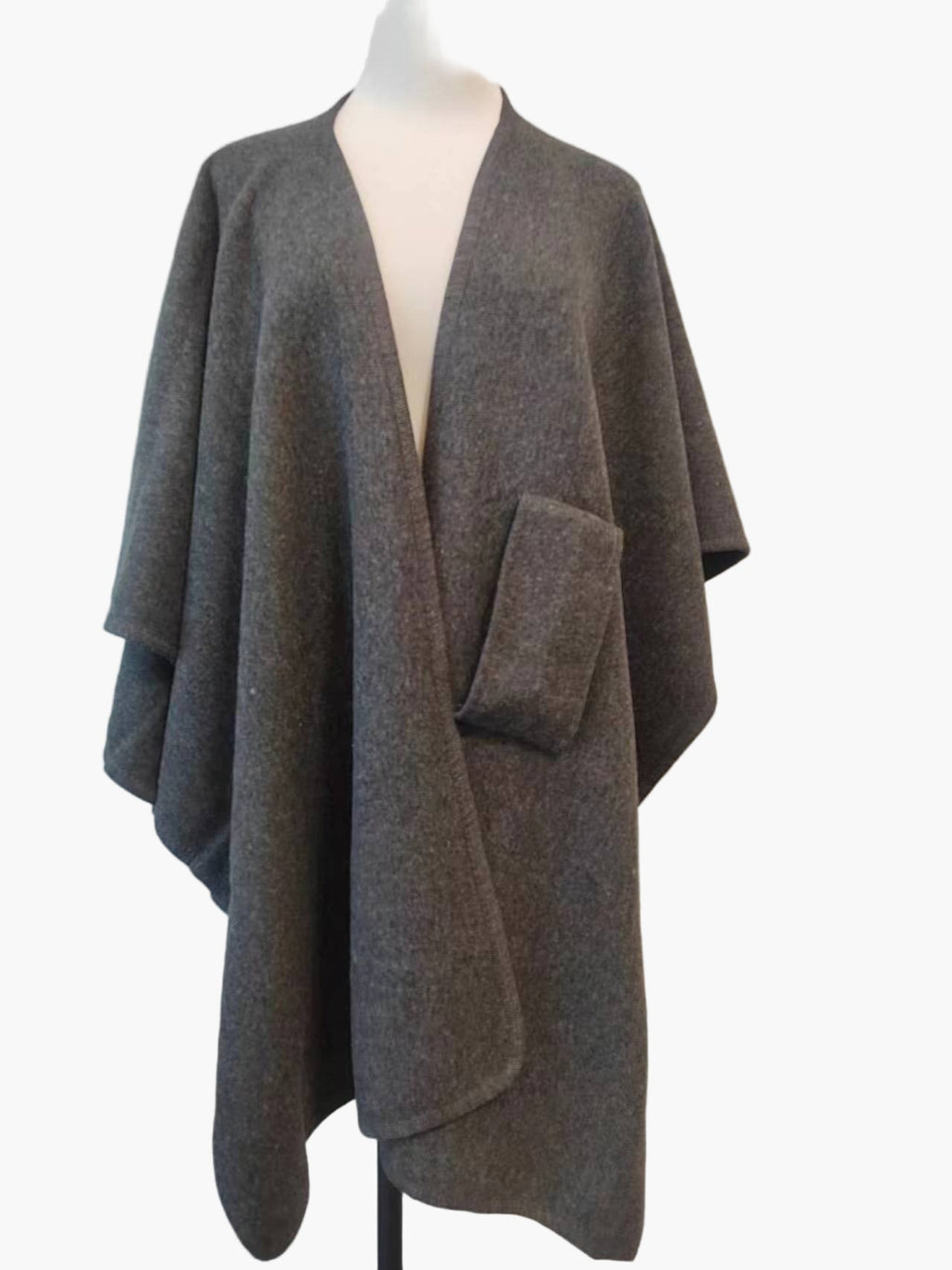 Cotton Poncho-Scarf for Women