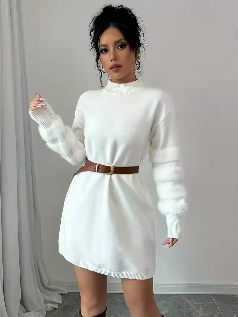 Knit Mini Dress for Women