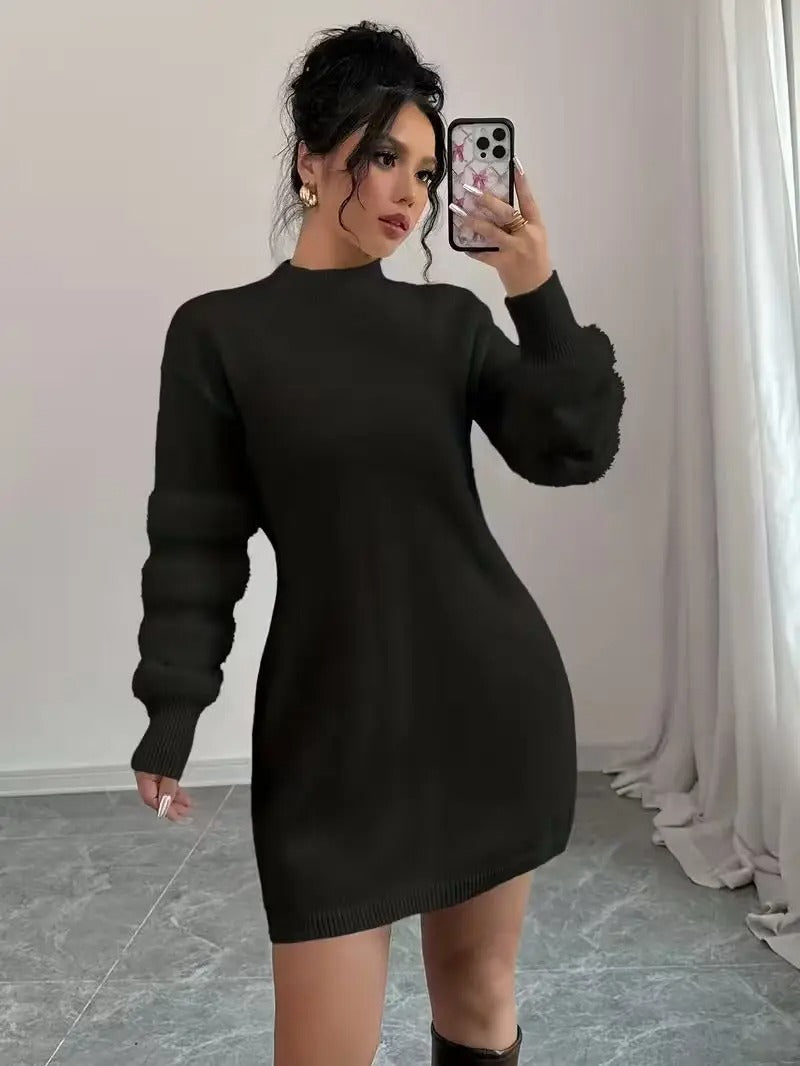 Knit Mini Dress for Women