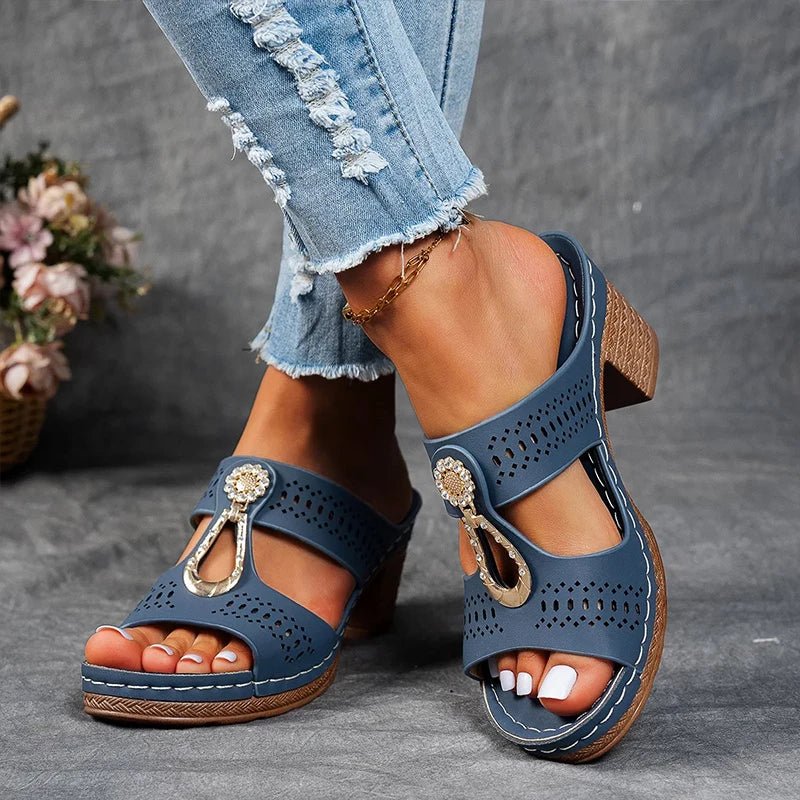 Orthopedic Sandals with Straps for Women