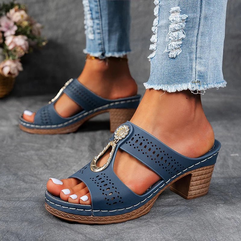 Orthopedic Sandals with Straps for Women