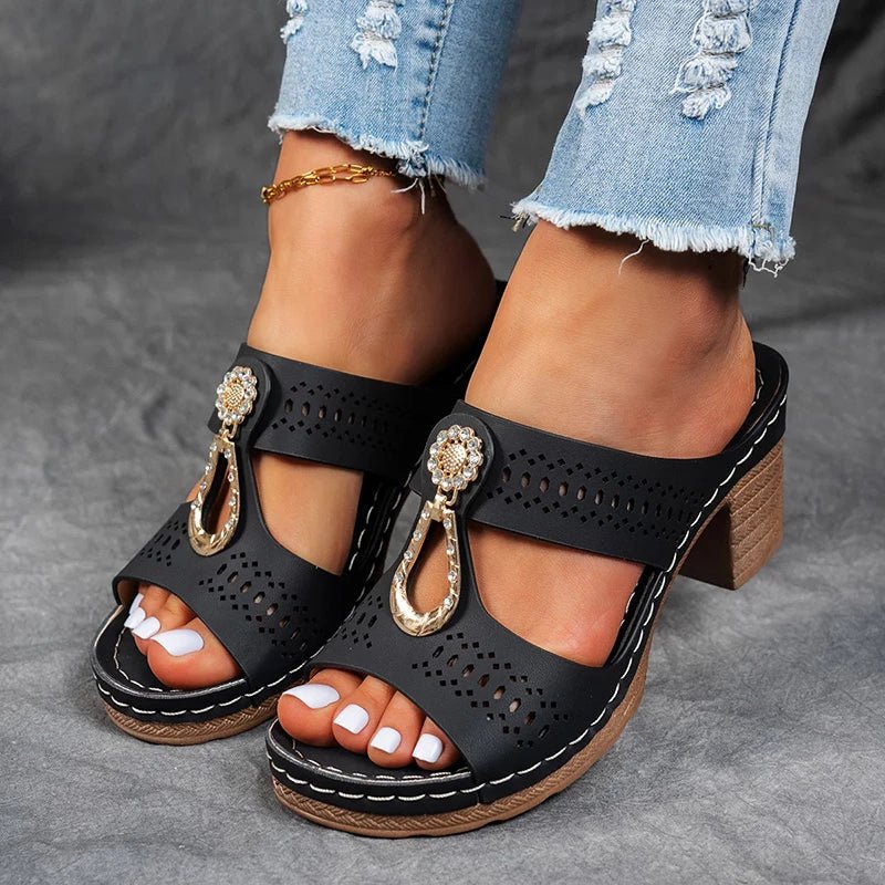 Orthopedic Sandals with Straps for Women