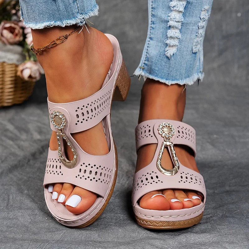 Orthopedic Sandals with Straps for Women