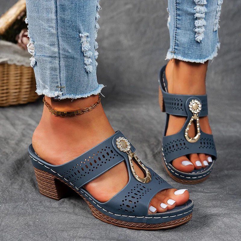 Orthopedic Sandals with Straps for Women