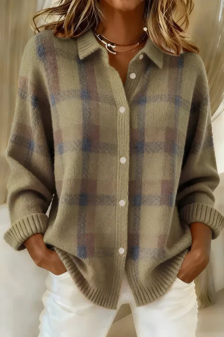 Plaid Sweater for Women